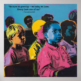 we hate we lose (door 1047) poster