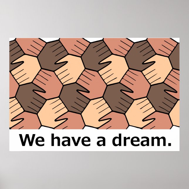 We Have a Dream. Poster (Front)
