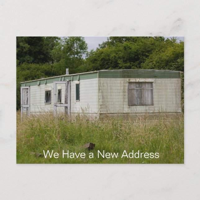 We Have a New Address Postcard (Front)