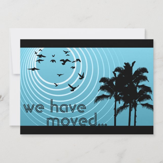 we have moved announcement : sunscene (Front)