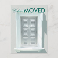 We have Moved Bright Window Shutters Photo