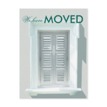 We have Moved Bright Window Shutters Photo