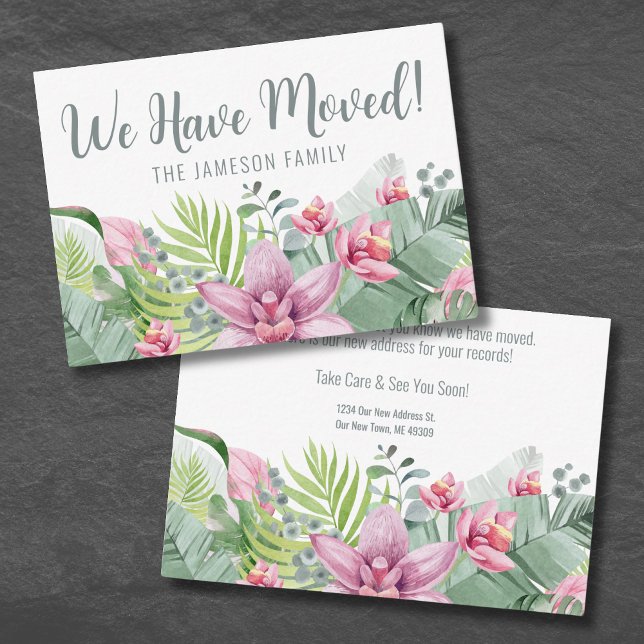 We Have Moved Change Of Address Card (We Have Moved Change Of Address Card)