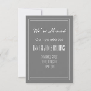 We Have Moved New Address Announcement