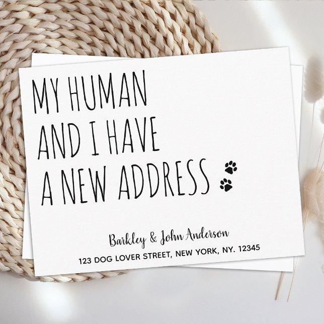 We Have Moved New Address Dog Pet Moving Announcement (Creator Uploaded)
