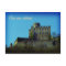 We have moved, New address, mediaeval castle card