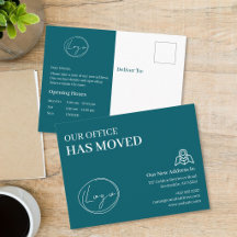 We Have Moved Office Business Address Change