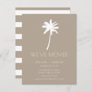 We Have Moved Palm Tree Moving Announcement