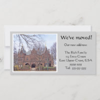 We Have Moved Photocard Template