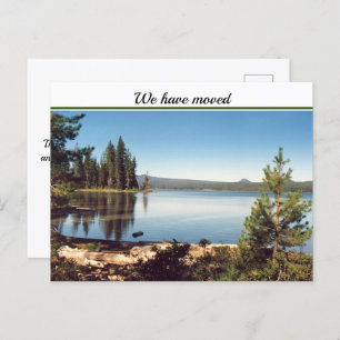 We Have Moved Postcard