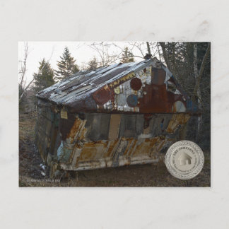 We have moved to a new home | Countryside Announcement Postcard