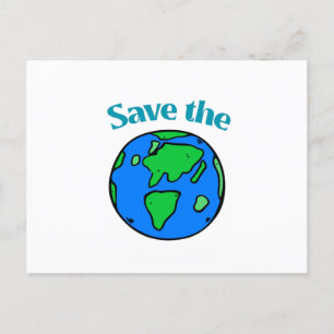 We Have One World – Save It Postcard