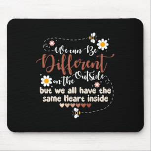 We Have Same Heart Inside Black History Month Wome Mouse Pad