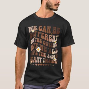 We Have Same Heart Inside Black History Month Wome T-Shirt