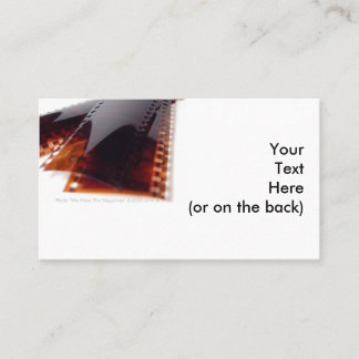 We Have The Negatives Business Card