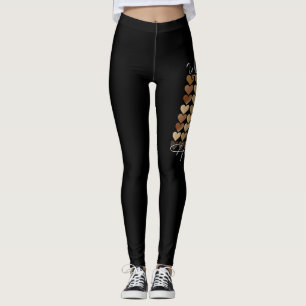 We Have The Same Heart Inside Black Month History Leggings