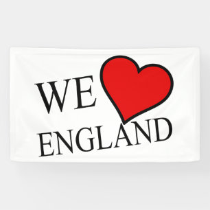 We Heart England bk (h) bnrt Banner