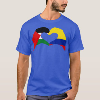 We Heart Palestine Colombia Patriot Series T-Shirt