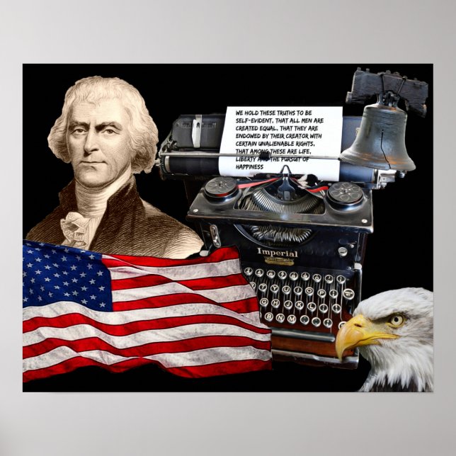 We hold these truths - American Patriotism Poster (Front)