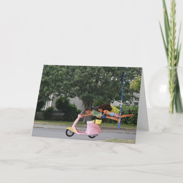 We just have to hang on and keep going card (Front)