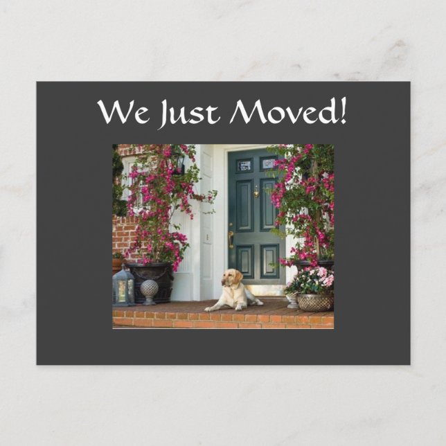 WE JUST MOVED-HOUSEWARMING INVITE (Front)