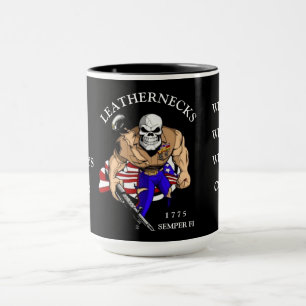 WE LAND WE FIGHT WE ALWAYS CONQUER MUG
