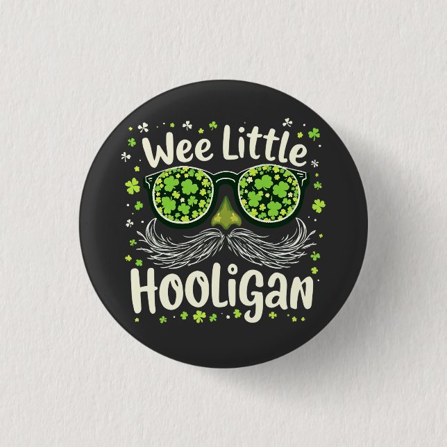 We Little Hooligan 3 Cm Round Badge (Front)