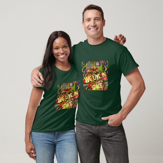 We Live In Space | A True Adventure! T-Shirt (Unisex)