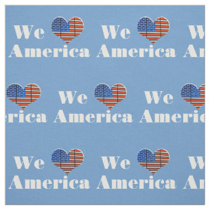 We Love America Fabric