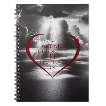 We Love Because Notebook