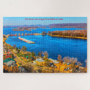 We love Bellevue Iowa. Jigsaw Puzzle