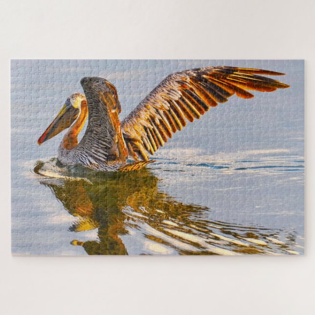 We love Brown Pelicans Florida Jigsaw Puzzle (Horizontal)