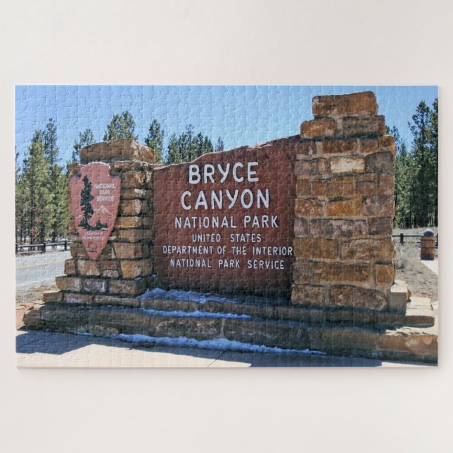 We Love Bryce Canyon Utah Jigsaw Puzzle (Horizontal)