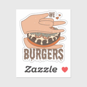 We Love Burgers - Burger Love - ASL ILY Obsession