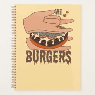 We Love Burgers - Burger Love - ASL ILY Obsession Planner