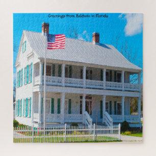 We Love Coleman House Baldwin in Florida Jigsaw Pu Puzzle