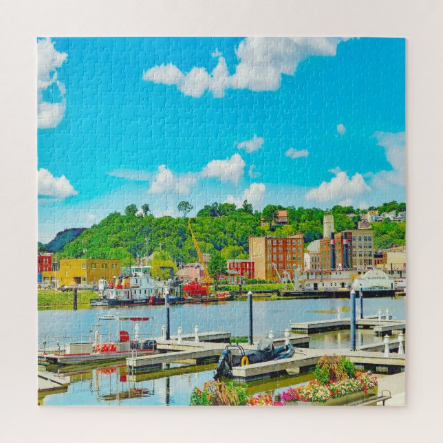 We love Dubuque in Iowa. Jigsaw Puzzle (Vertical)