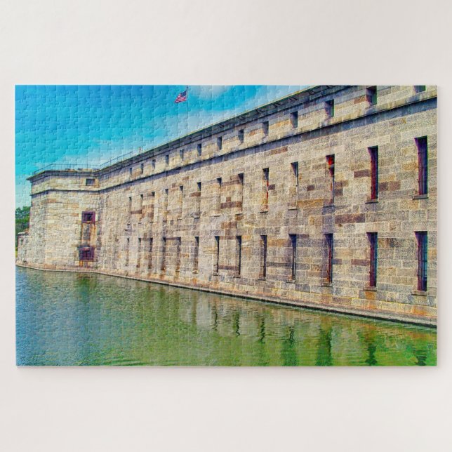 We Love Fort Delaware Jigsaw Puzzle (Horizontal)