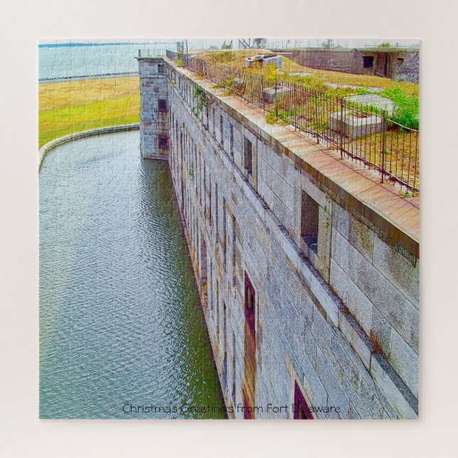 We Love Fort Delaware Jigsaw Puzzle (Vertical)