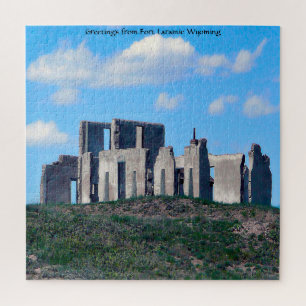 We Love  Fort Laramie Wyoming. Jigsaw Puzzle