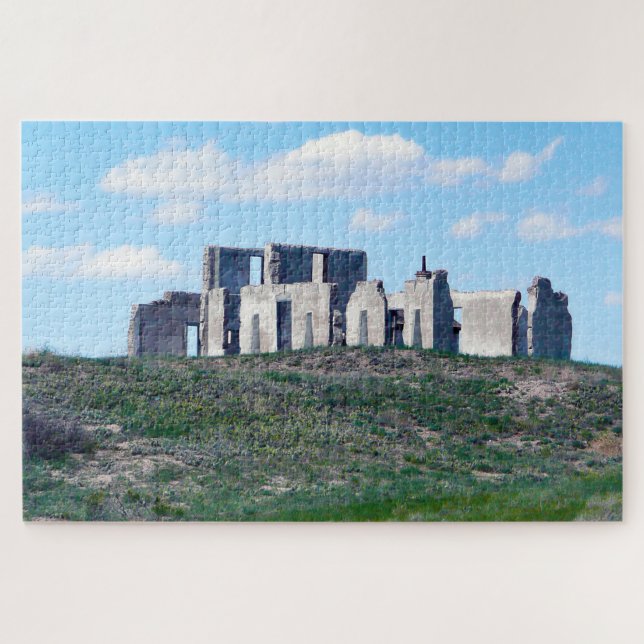 We love Fort Laramie Wyoming Jigsaw Puzzle (Horizontal)