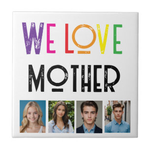 WE LOVE GIFT, EDIT ADD PHOTO CERAMIC TILE
