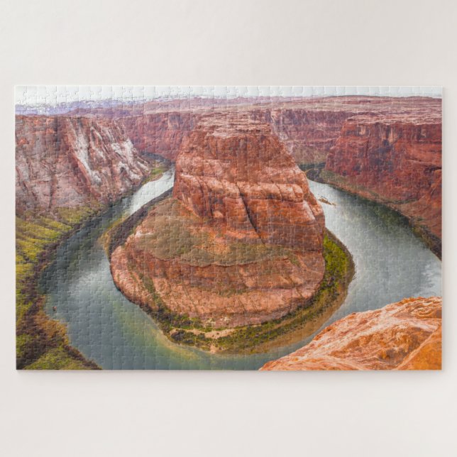 We Love Horse Shoe Utah Jigsaw Puzzle (Horizontal)