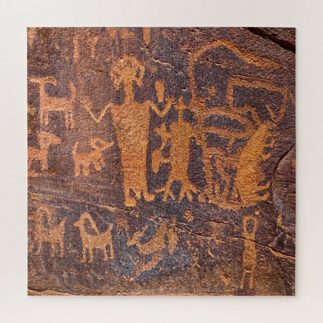 We Love Indian Art Utah Jigsaw Puzzle (Vertical)