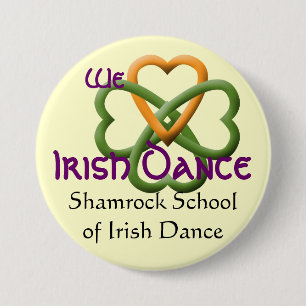 We love Irish Dance 7.5 Cm Round Badge