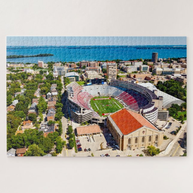 We love Madison Wisconsin. Jigsaw Puzzle (Horizontal)