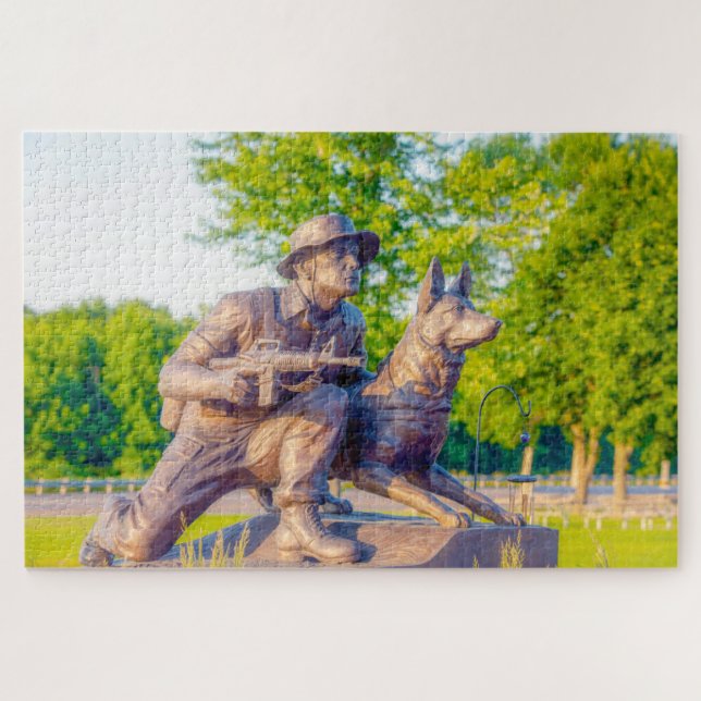 We love Memorial Park Neillsville Wisconsin. Jigsaw Puzzle (Horizontal)