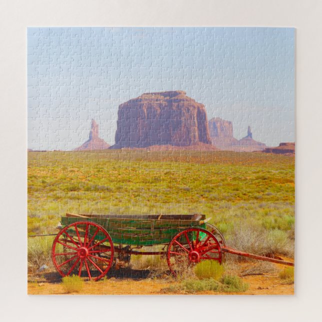 We Love Monument Valley Utah Jigsaw Puzzle (Vertical)