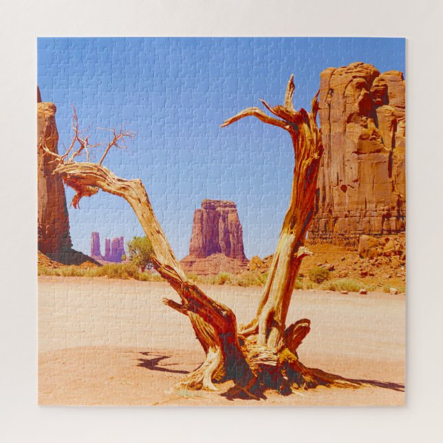 We Love Monument Valley Utah Jigsaw Puzzle (Vertical)