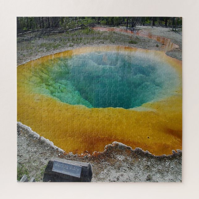 We Love  Morning Glory  Pool Wyoming. Jigsaw Puzzle (Vertical)